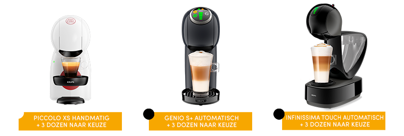 Aanbiedingen machines | NESCAFÉ Dolce Gusto header image