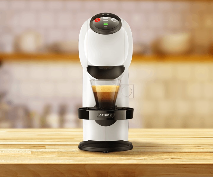 NESCAFÉ Dolce Gusto Genio S Automatisch Wit koffiemachine - close up