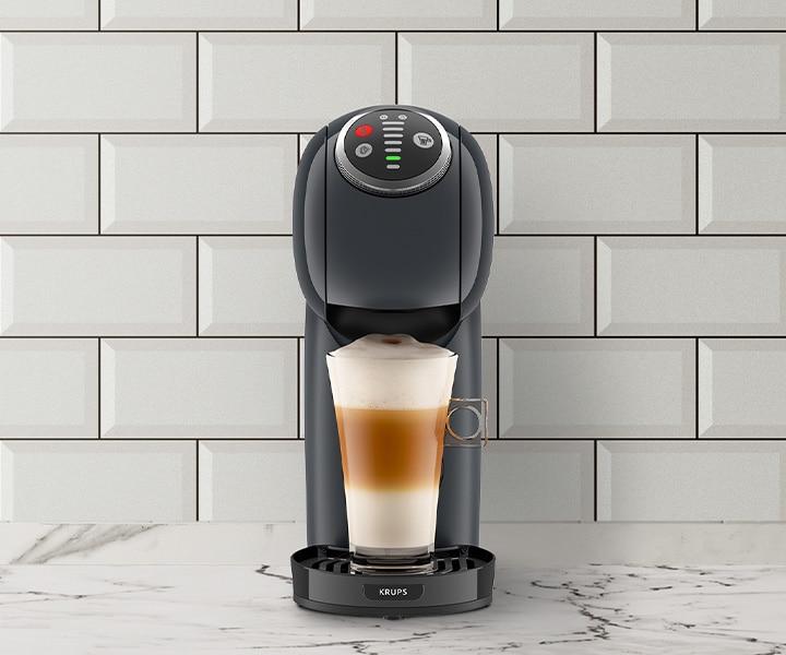 NESCAFÉ Dolce Gusto Genio S Plus Automatisch Cosmic Grey koffiemachine - close up