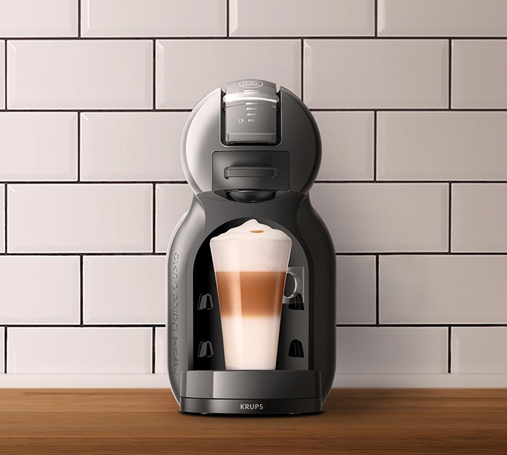 NESCAFÉ Dolce Gusto Mini Me Automatisch Anthraciet en Zwart koffiemachine - close up