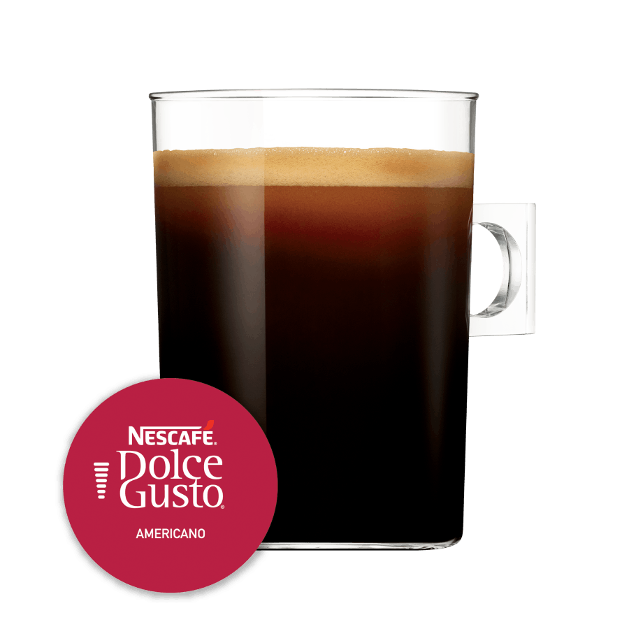 Capsule met kop koffie NESCAFÉ Dolce Gusto Americano 16 capsules