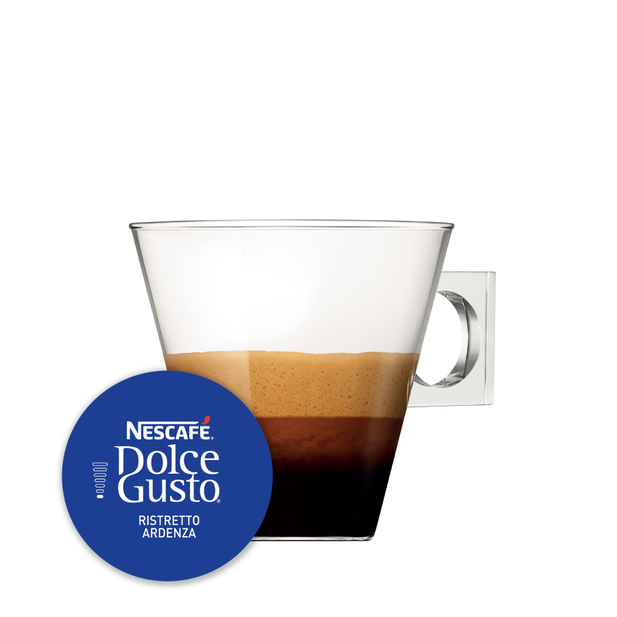 Capsule met kop koffie NESCAFÉ Dolce Gusto Ristretto Ardenza 16 Capsules