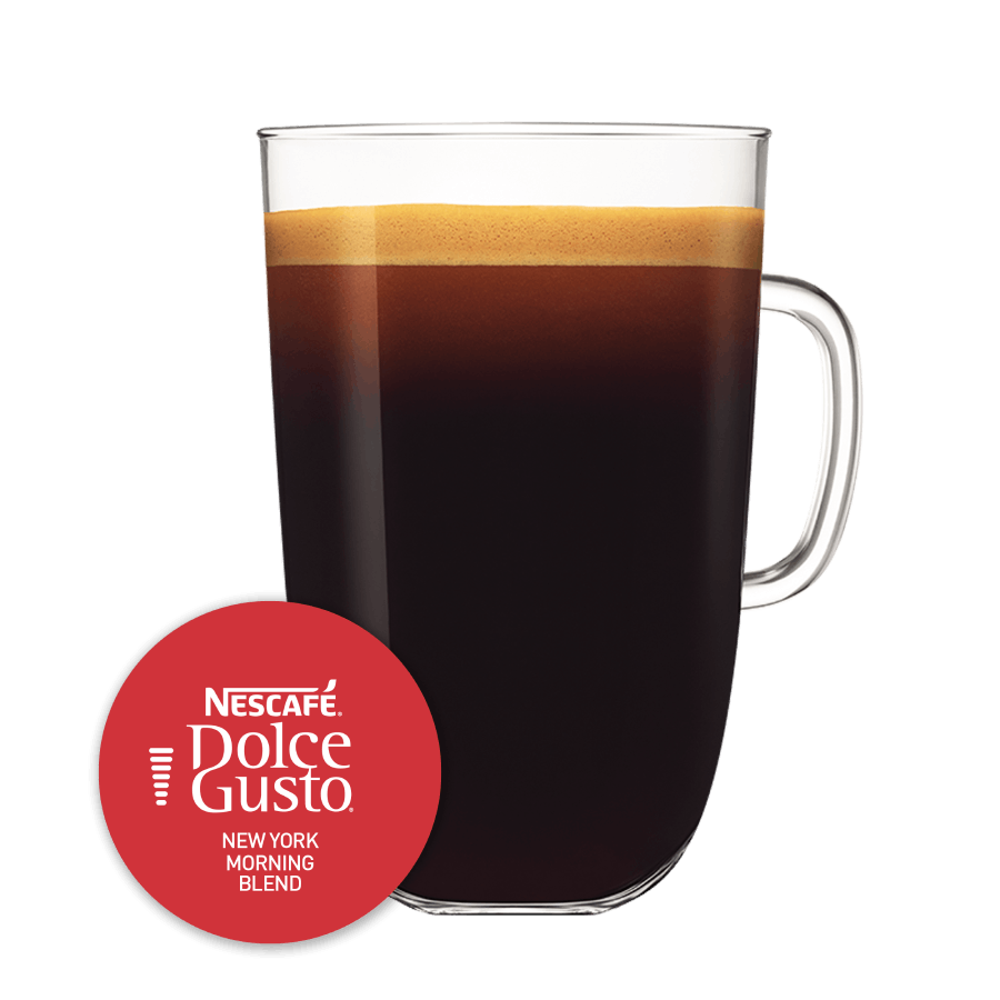 Capsule met kop koffie NESCAFÉ Dolce Gusto New York 18 capsules