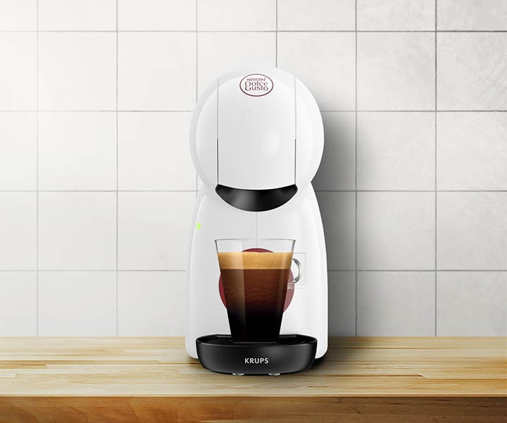 NESCAFÉ Dolce Gusto Piccolo XS Manueel Wit koffiemachine - close up