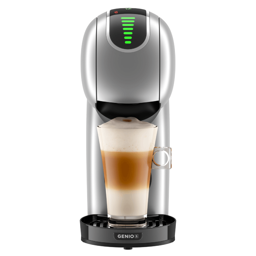 Alle functies van de NESCAFÉ Dolce Gusto Genio S Touch Automatisch Zilver koffiemachine