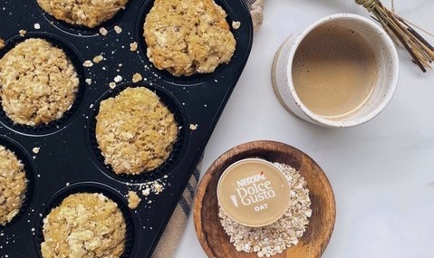 Oat Macchiato Muffins